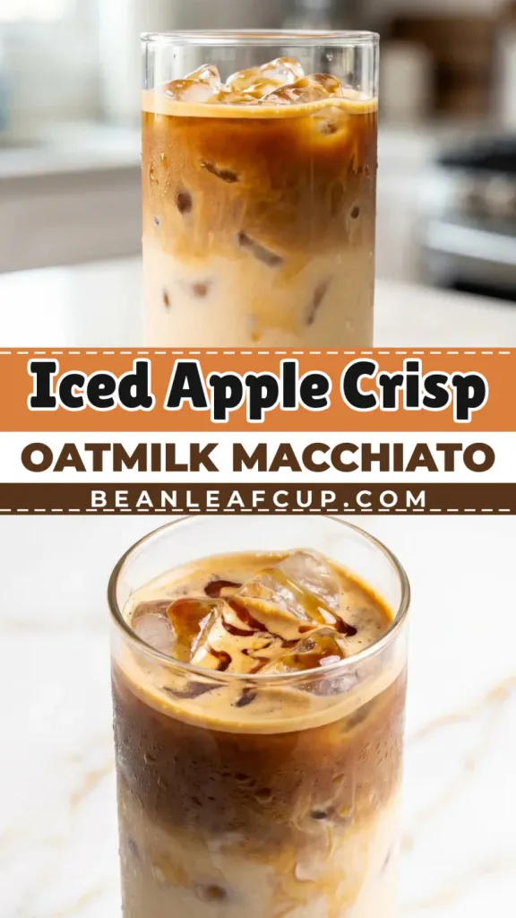 Iced Apple Crisp Oatmilk Macchiato