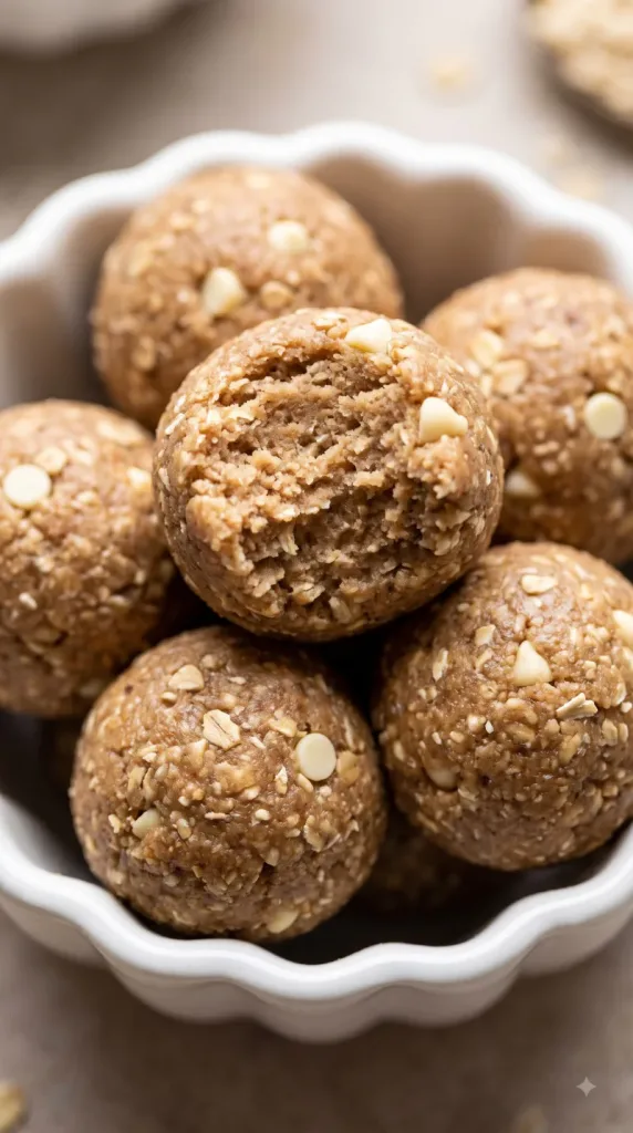 Cinnamon Roll Protein Balls