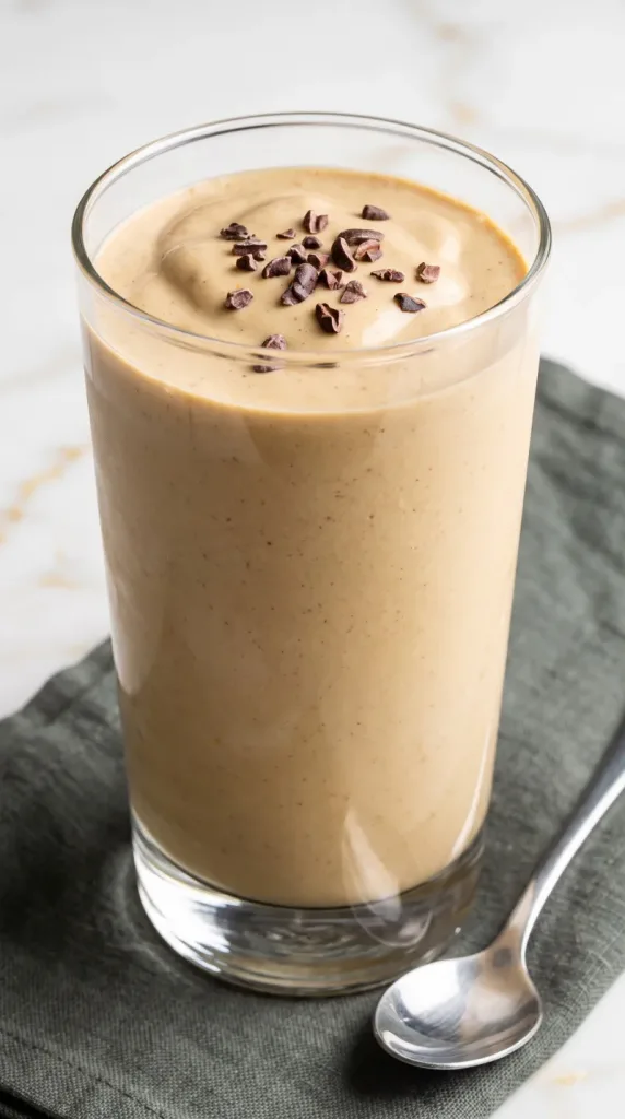 Why this Almond Butter Espresso Shake works
