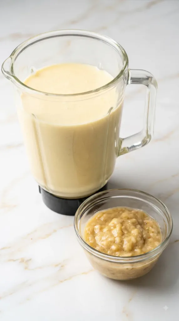 Step 1: Blend the Banana Base