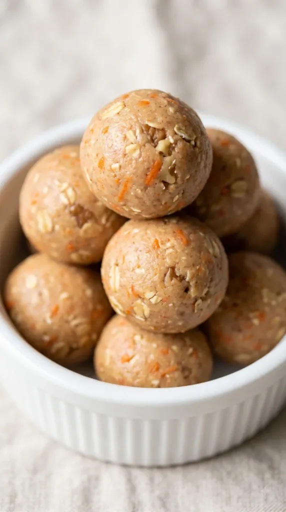 Carrot Cake Protein Balls
