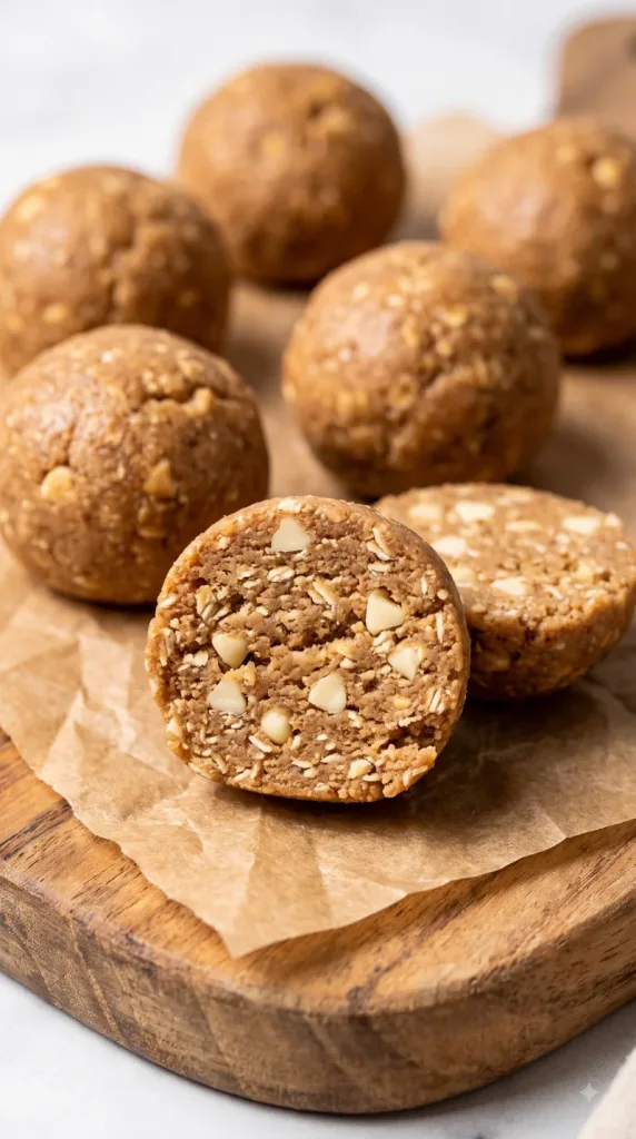 Why this Cinnamon Roll Protein Balls works