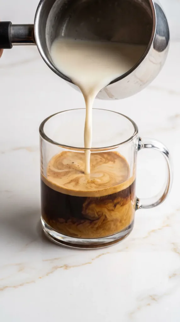 Step 3: Warm and Add the Milk