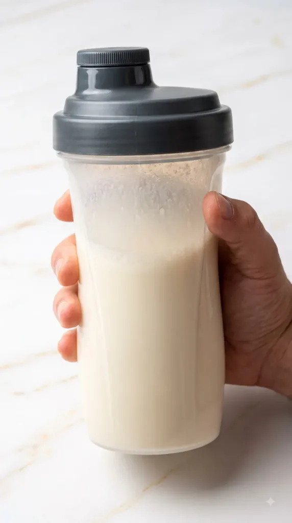 Step 1: Mix the Protein Base