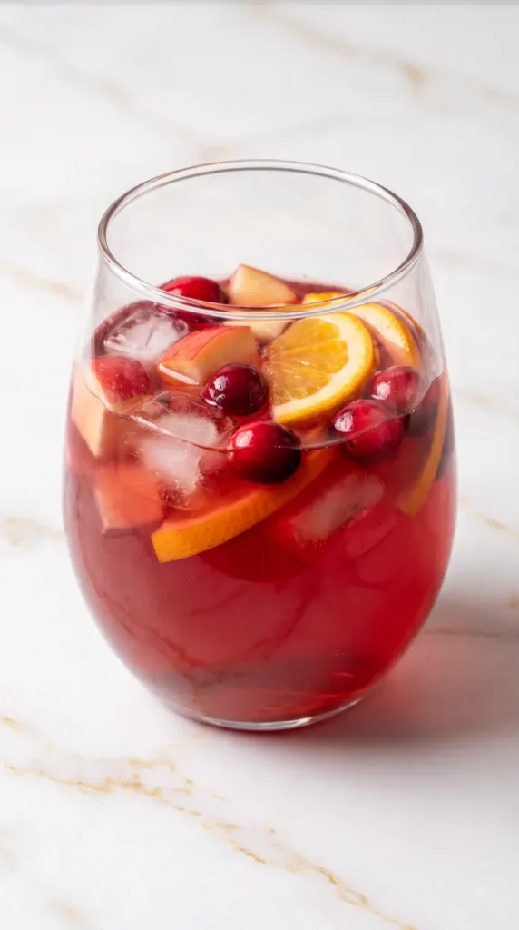 Cranberry Apple Holiday Sangria