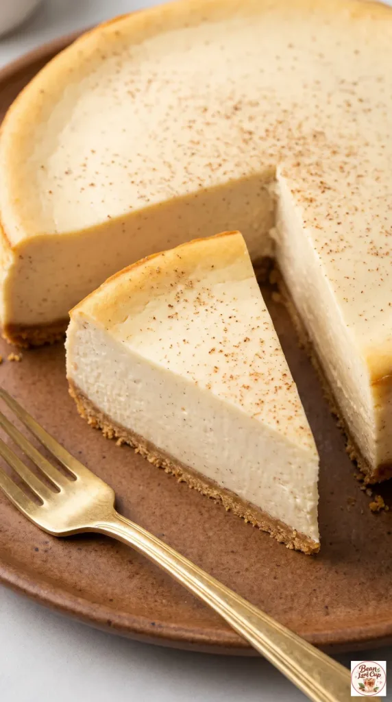 Eggnog Cheesecake