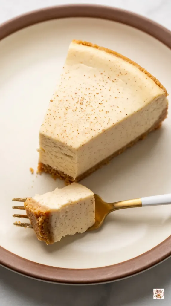 Why this Eggnog Cheesecake works