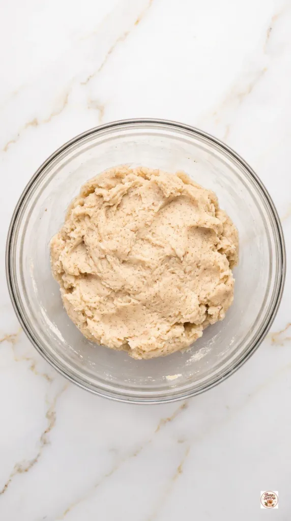 Step 3: Add the Eggnog and Flour Mixture