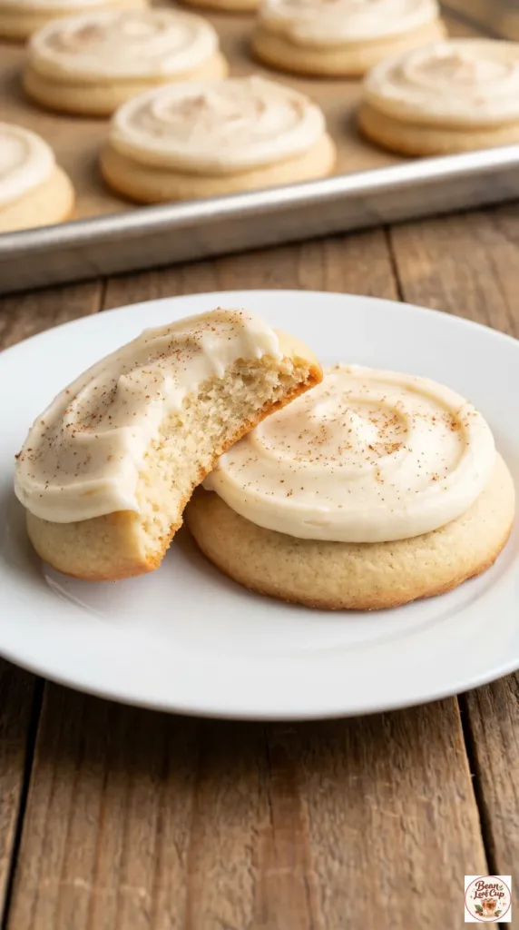 Why this Eggnog Cookies with Nutmeg Frosting works
