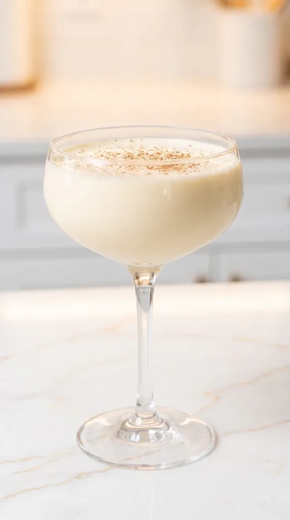 Eggnog Martini