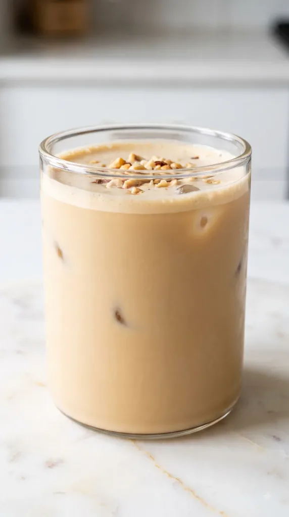 Hazelnut Protein Latte