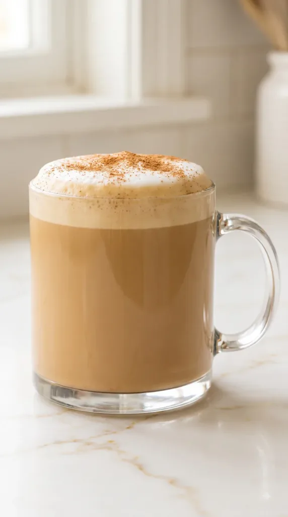 Hot Maple Brown Butter Latte
