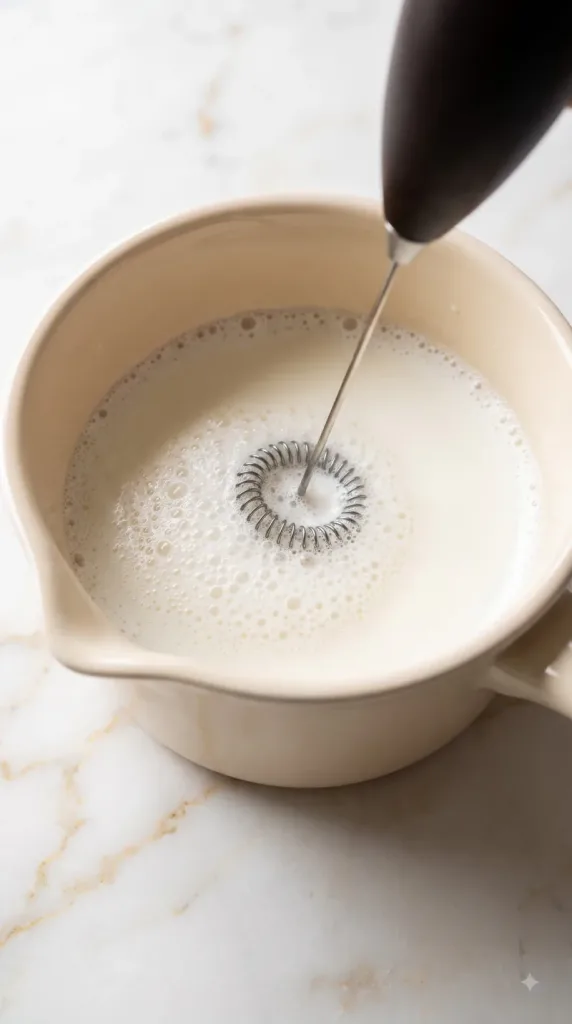 Step 3: Warm and Froth the Milk
