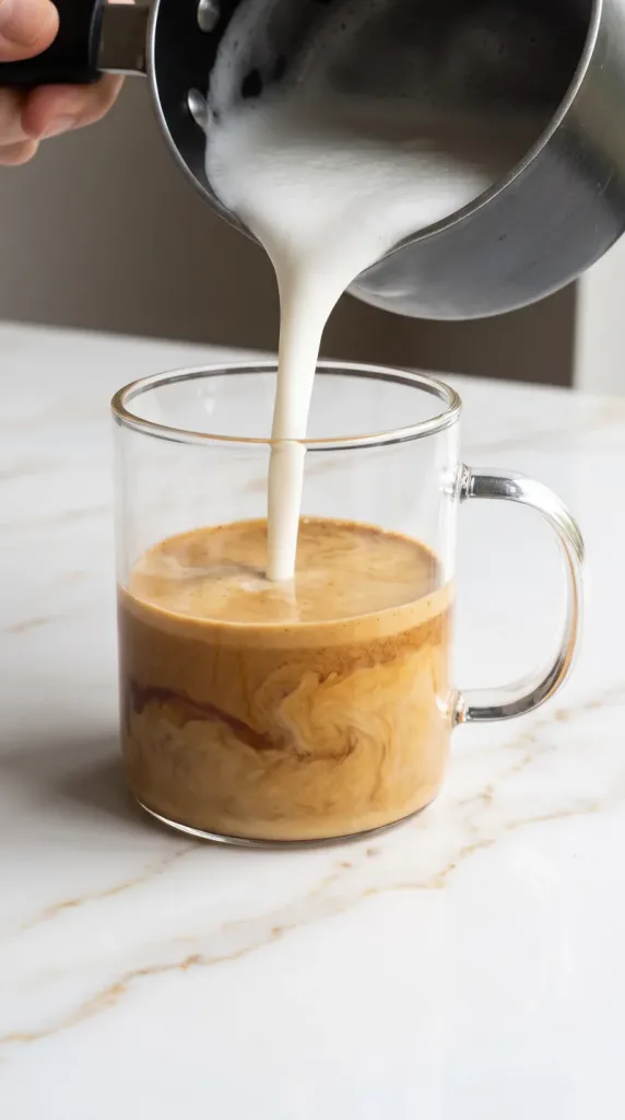 Step 4: Add the Milk