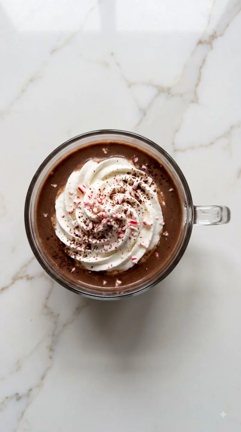 Step 5: Add the Espresso and Peppermint