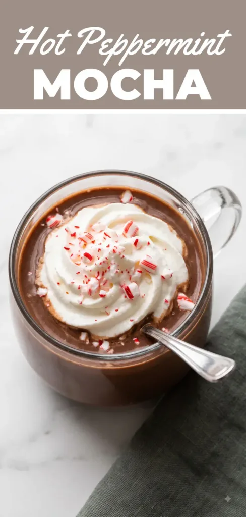 Starbucks Copycat Hot Peppermint Mocha Made at Home