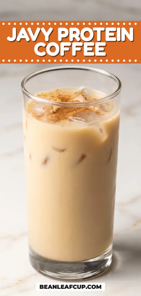 Javy Protein Coffee: Quick Vanilla Protein Iced Coffee