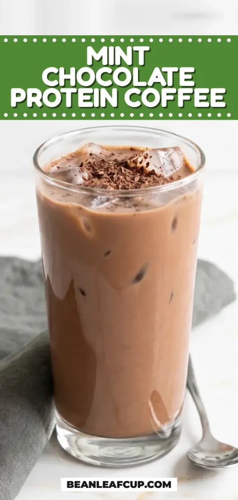 Mint Chocolate Protein Coffee Recipe for Chocolate Mint Lovers