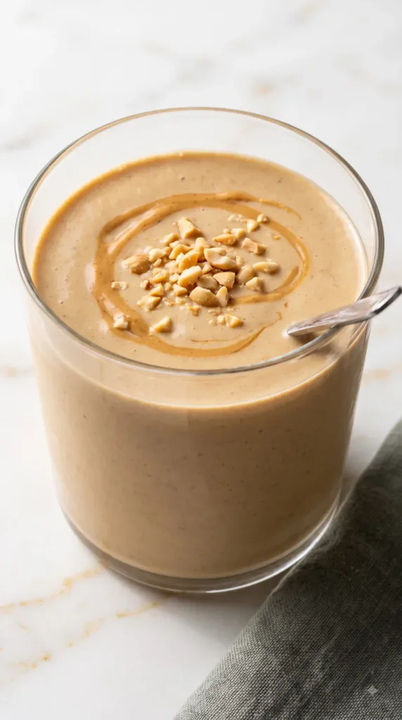 Why this Peanut Butter Protein Coffee Shake works