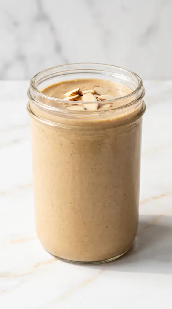Skinny Almond Coffee Protein Smoothie
