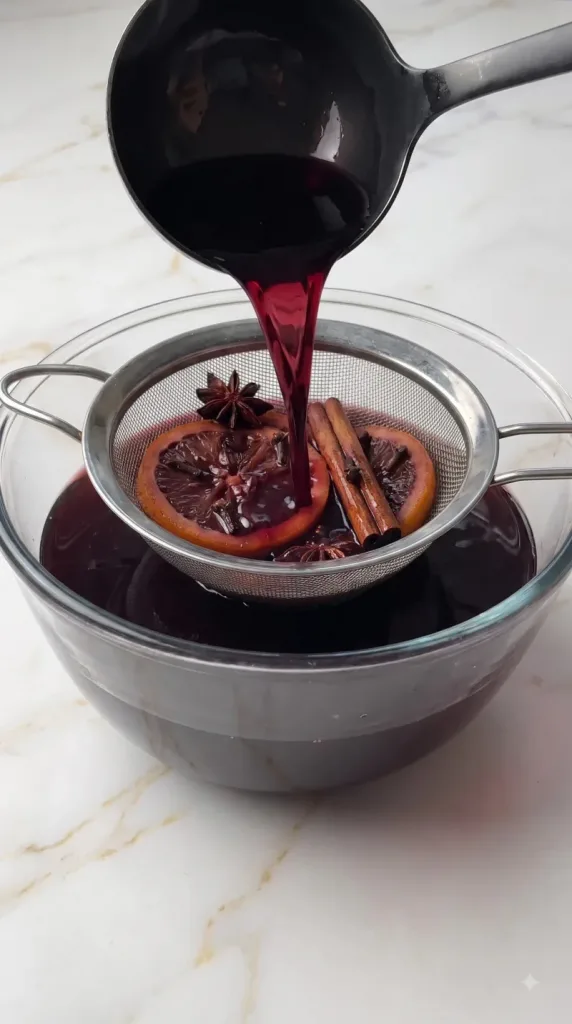 Step 3: Strain the Wine