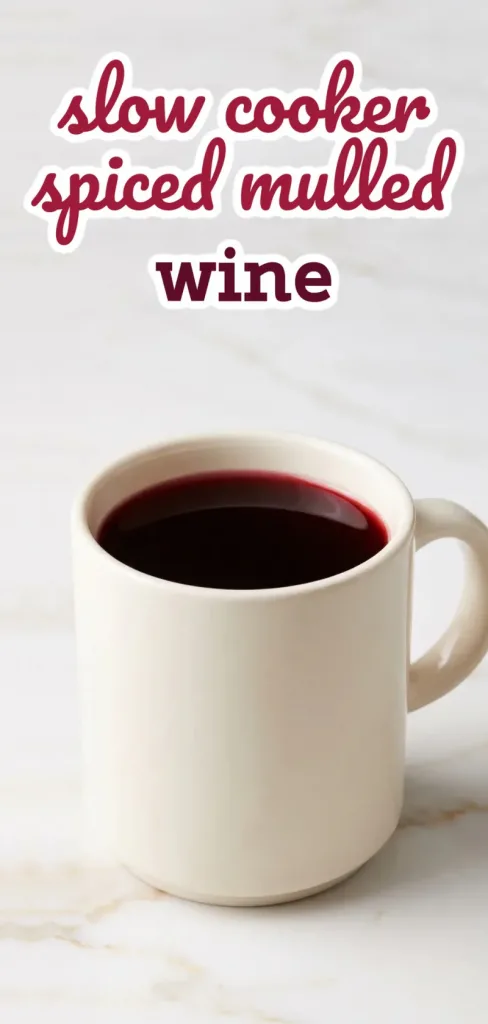 Slow Cooker Spiced Mulled Wine: Warm, Spiced, and Ready to Ladle