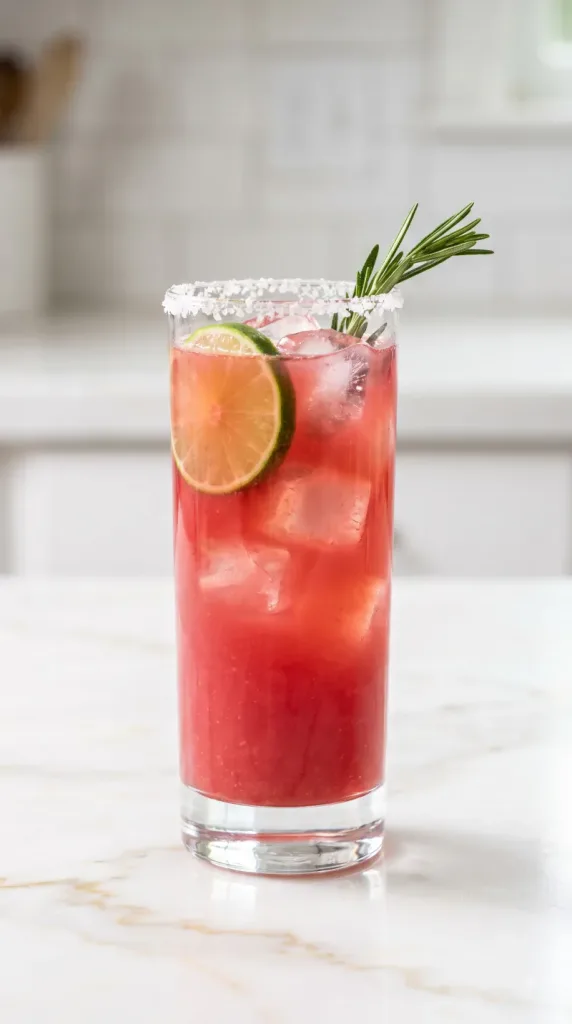 Spiced Cranberry Paloma