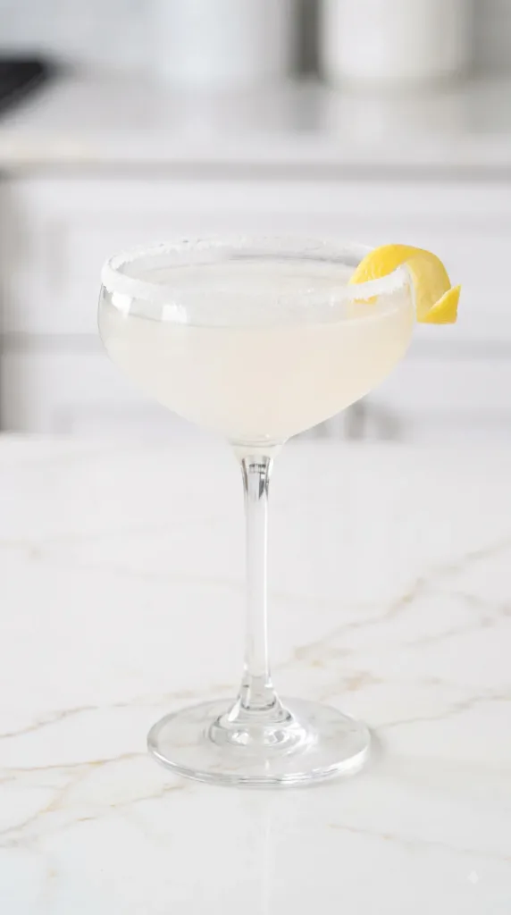 White Christmas Lemon Drop