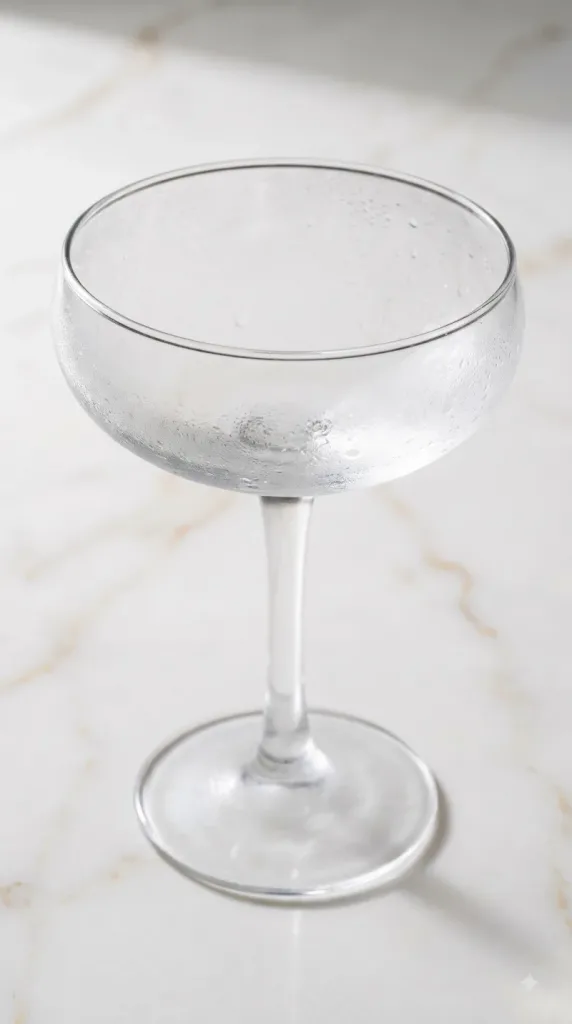 Step 1: Chill the Glass